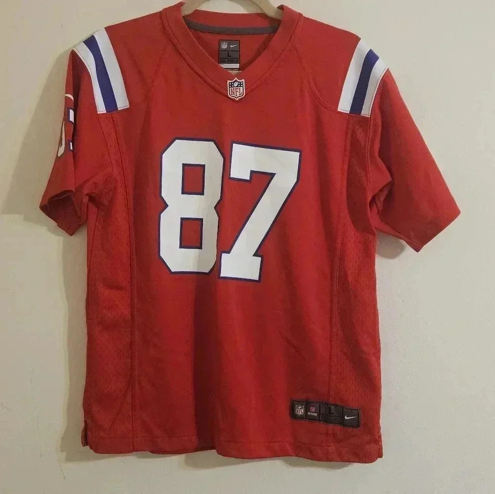 NFL New England Patriots Gronkowski Jersey